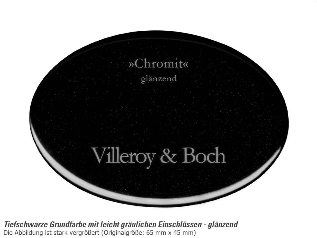 VILLEROY & BOCH Keramický dřez Cisterna 50 Chromit podstavný 445 x 445  bez excentru 670301J0