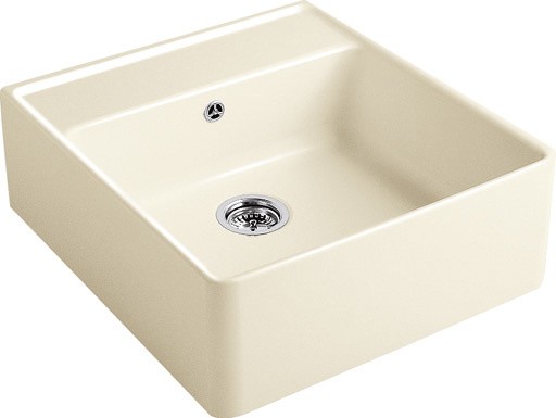 VILLEROY & BOCH Keramický dřez Single-bowl sink Cream  modulový   595 x 630 x 220 bez excentru 632061KR