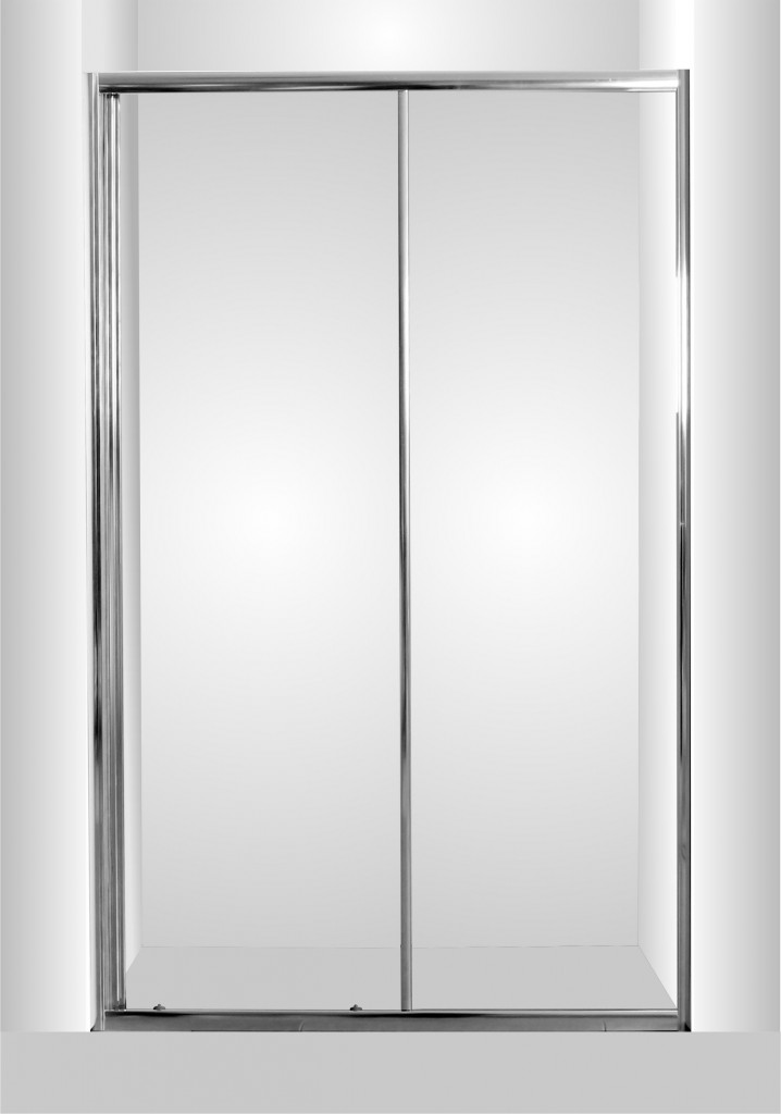 HOPA Sprchové dveře do niky SMART SELVA BARVA rámu Chrom/Leštěný hliník (ALU), Rozměr A 100 cm, Směr zavírání Univerzální Levé / Pravé, Výplň Čiré bezpečnostní sklo 4 / 6 mm OLBSEL