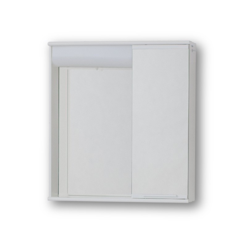 HOPA Závěsná skříňka se zrcadlem LUMIX I Rozměr A 50 cm, Rozměr B 15 cm, Rozměr C 55 cm, Varianta Pravá OLNPSE5055P