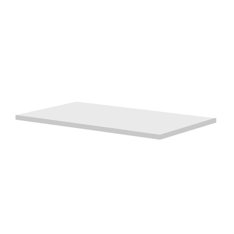 MEREO Koupelnová deska na skříňku 61 cm, bílá vysoký lesk perlička CN720DB