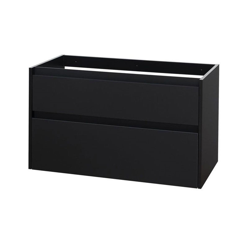 MEREO Opto, koupelnová skříňka 101 cm, černá CN942S