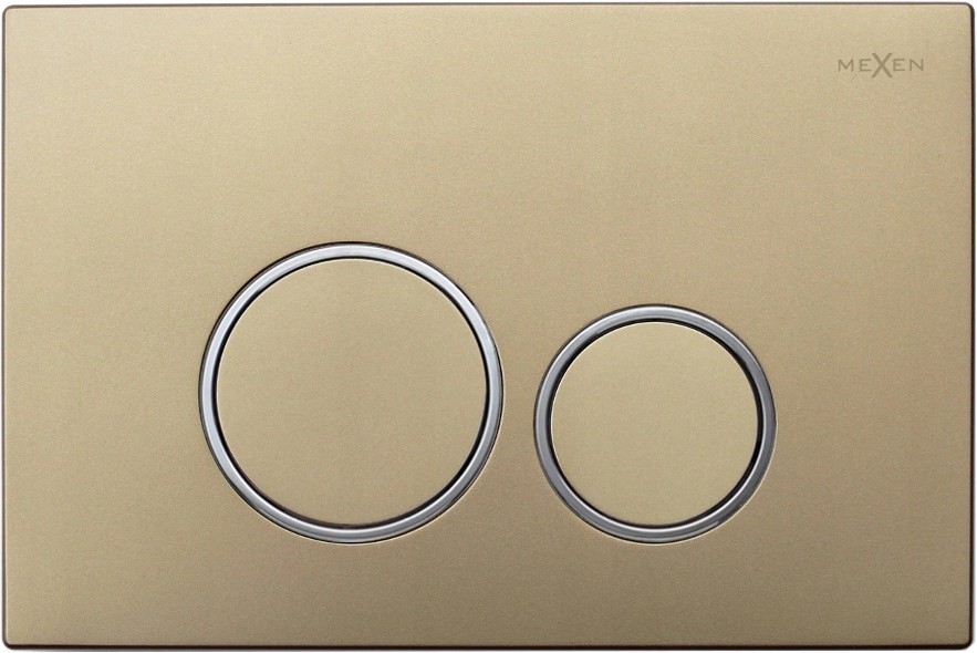 MEXEN FenixTlačítko 05 zlato flush /kompatibilní s Geberit Sigma UP300 a UP320/ 600504