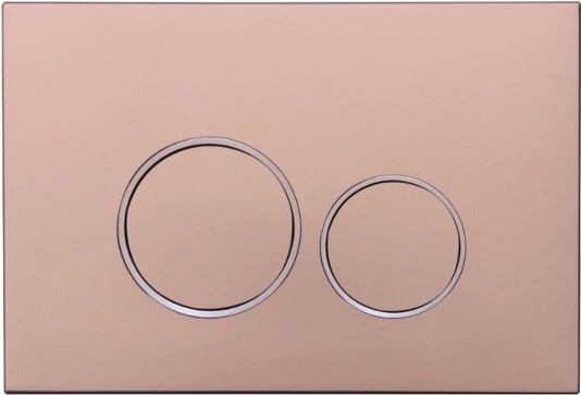 MEXEN Fenix05 tlačítko splachovací růžové zlato /kompatibilní s Geberit Sigma UP300 a UP320/ 600505
