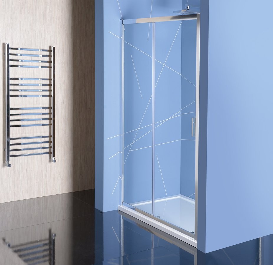 POLYSAN EASY sprchové dveře 1600, čiré sklo EL1815