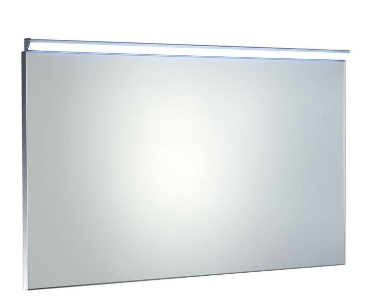 AQUALINE BORA zrcadlo s LED osvětlením a vypínačem 1000x600, chrom AL716