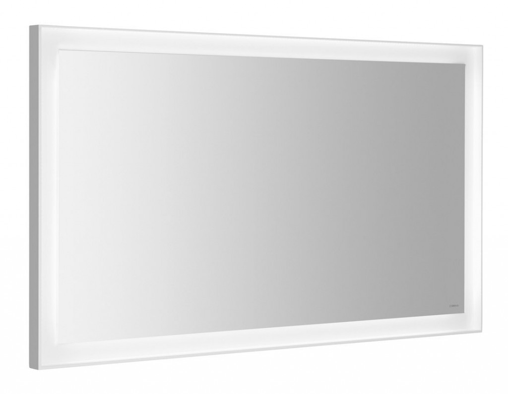 SAPHO FLUT zrcadlo s LED podsvícením 1200x700, bílá FT120