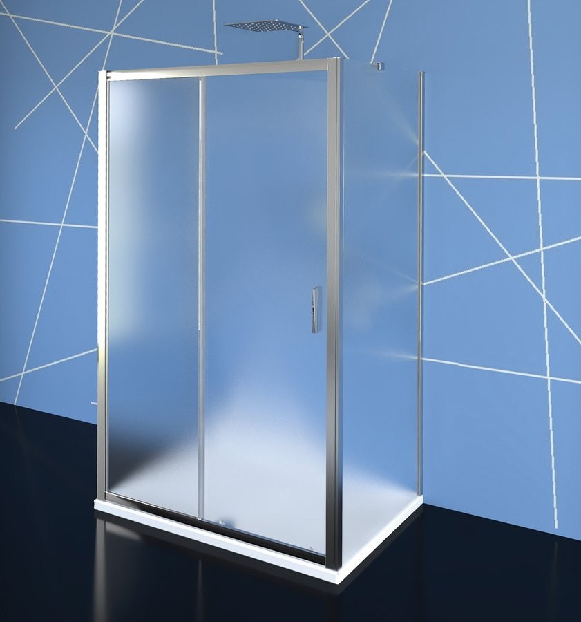 POLYSAN EASY třístěnný sprchový kout 1100x900, L/P varianta, sklo Brick EL1138EL3338EL3338