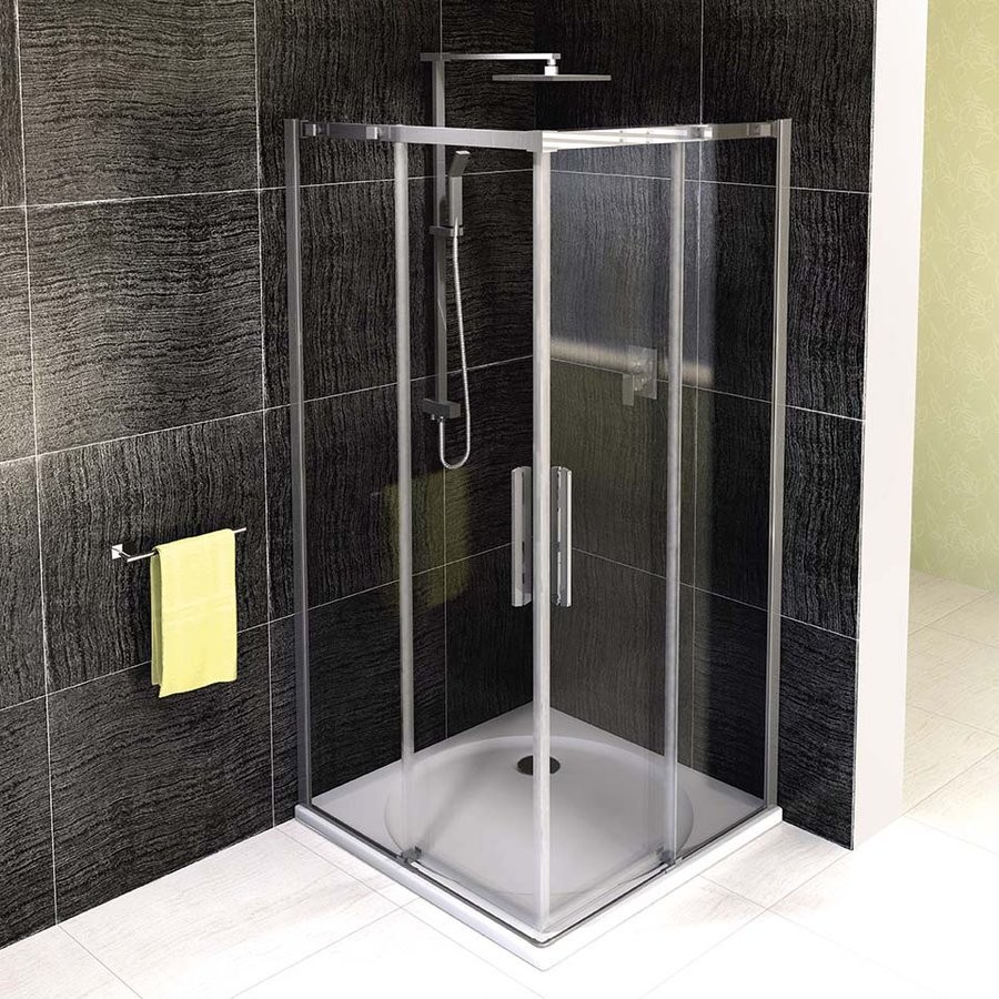 POLYSAN ALTIS čtvercový sprchový kout 900x900 rohový vstup, čiré sklo AL1590CAL1590C