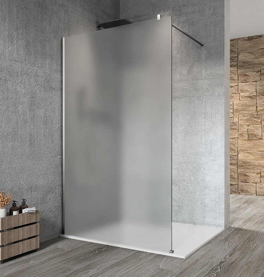GELCO VARIO CHROME jednodílná sprchová zástěna k instalaci ke stěně, matné sklo, 900 GX1490GX1010