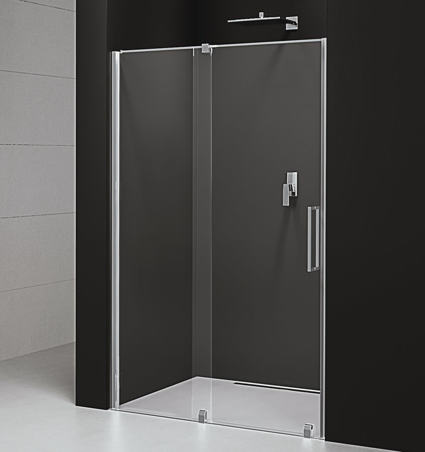 POLYSAN ROLLS sprchové dveře 1200, výška 2000, čiré sklo RL1215