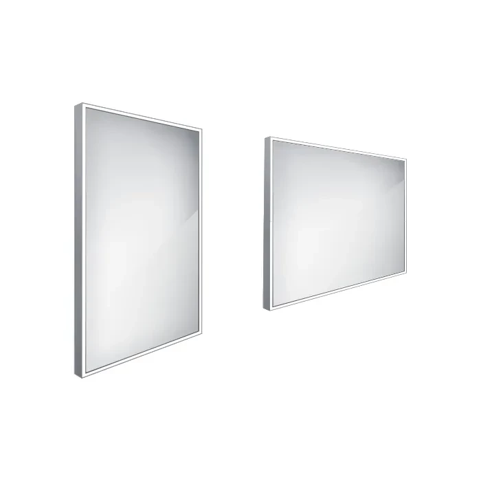 Nimco zrcadlo LED 500 x 700 Model 13000 hliníkový rám ZP 13001 ZP 13001