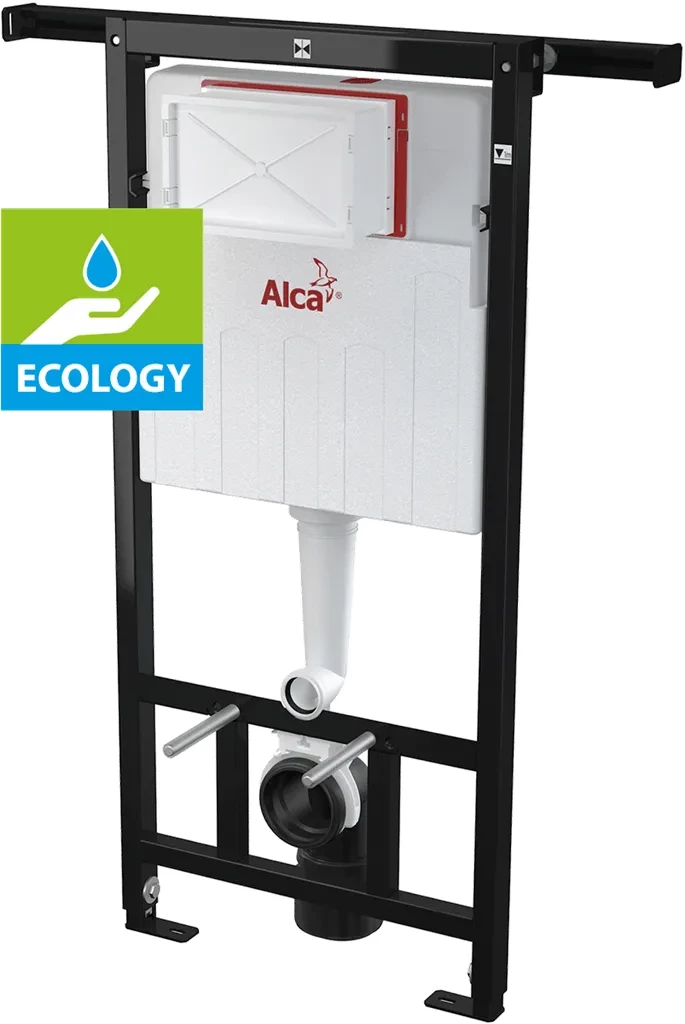 Alcadrain Předstěnový instalační systém ECOLOGY pro suchou instalaci (především při rekonstrukci bytových jader) AM102/1120E AM102/1120E