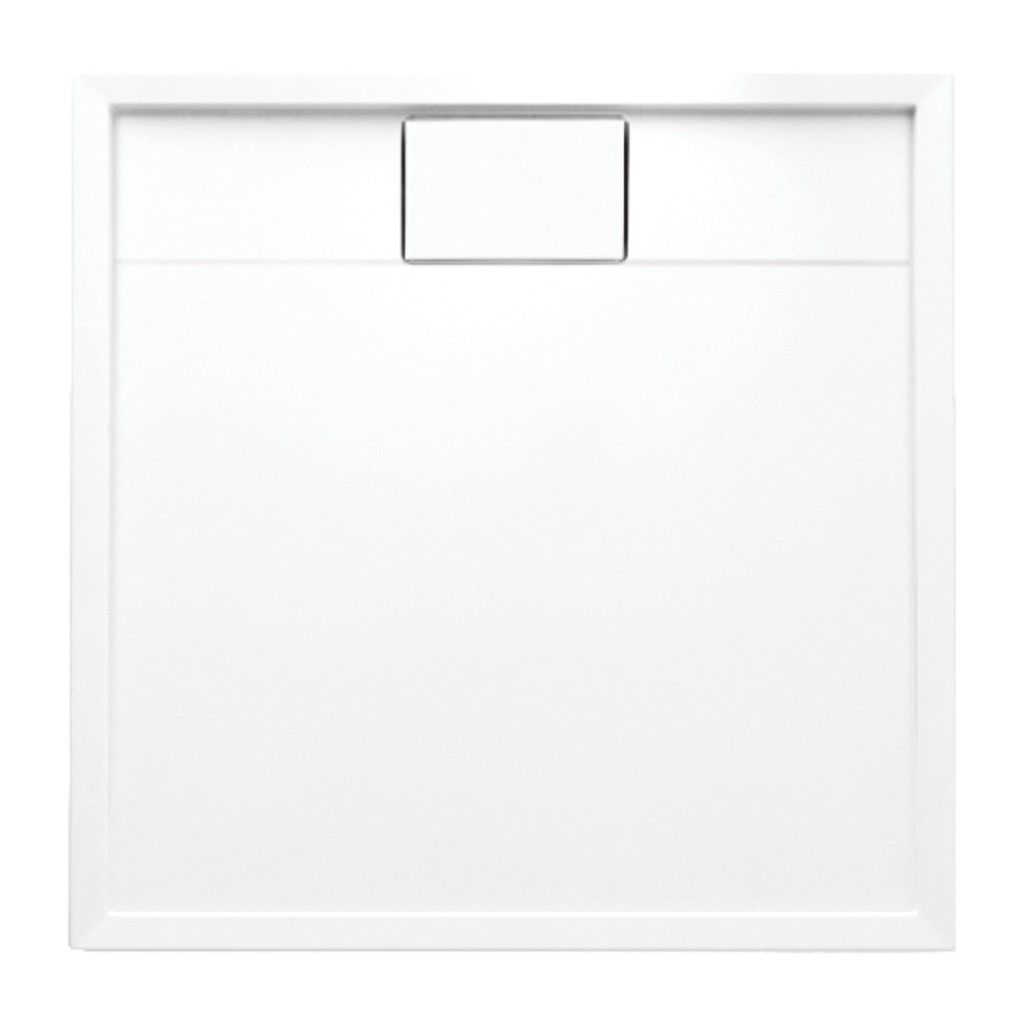 OMNIRES BROOKLYN akrylátová sprchová vanička čtverec, 90 x 90 cm bílá lesk /BP/ BROOKLYN90/KBP