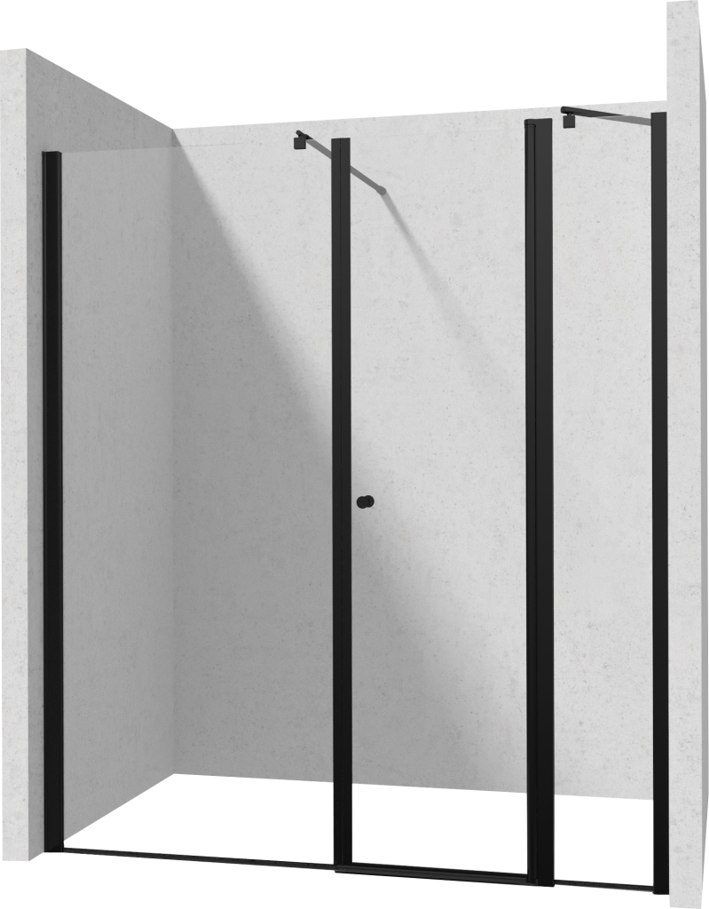 DEANTE/S pevná stěna 140, výklopné dveře 100 KTSUN43P+KTS_N34P+KTS_N11X KERRIA/0204