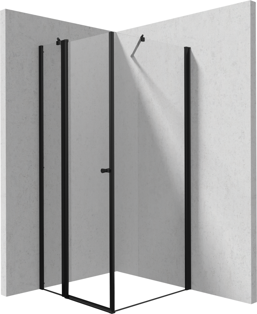 DEANTE/S Sprchový kout pevná stěna 120, výklopné dveře 100 KTSUN43P+KTS_N32P KERRIA/0495