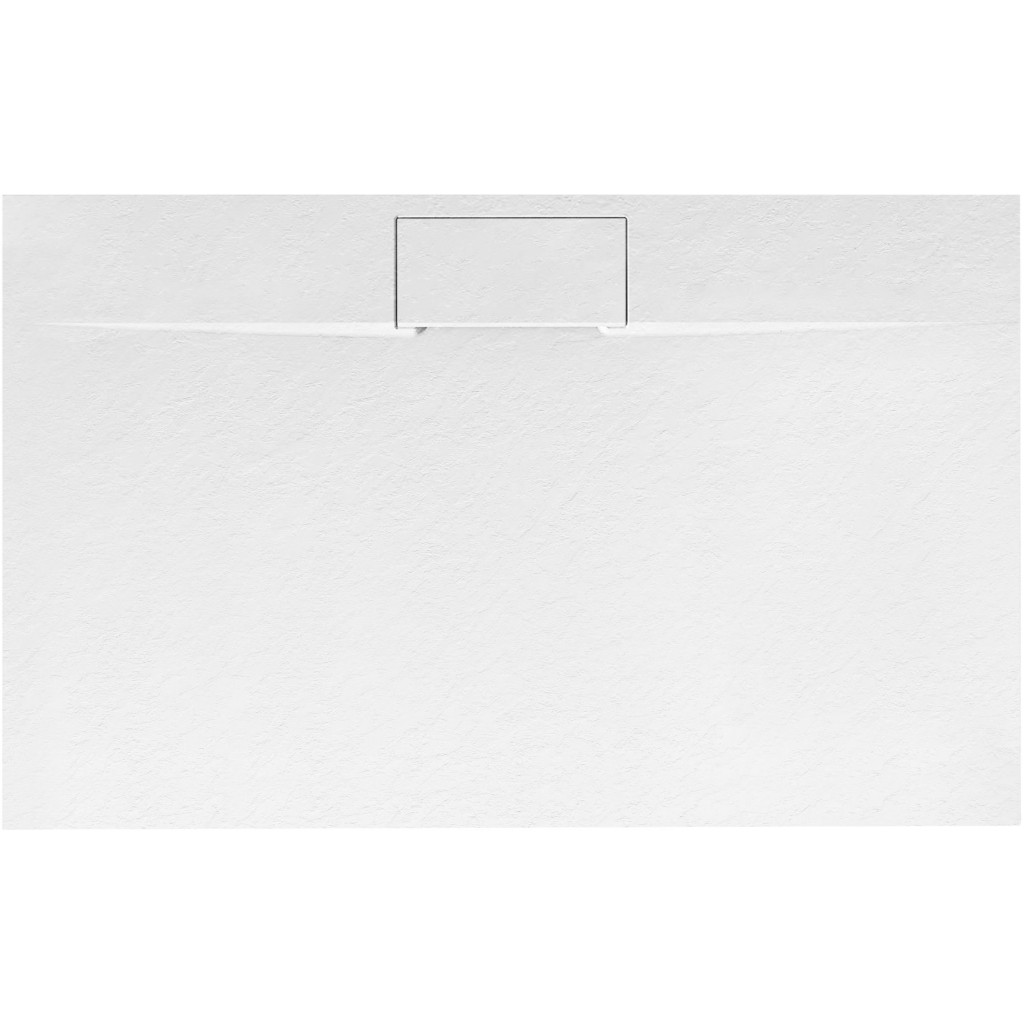 REA Sprchová vanička Bazalt Long White 80x100 REA-K3320