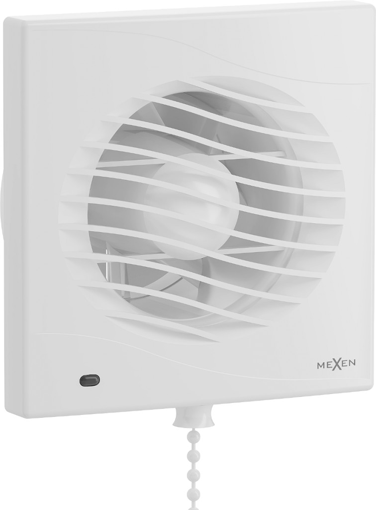 MEXEN DXS 120 koupelnový ventilátor, s vypínačem, bílá W9603-125K-00