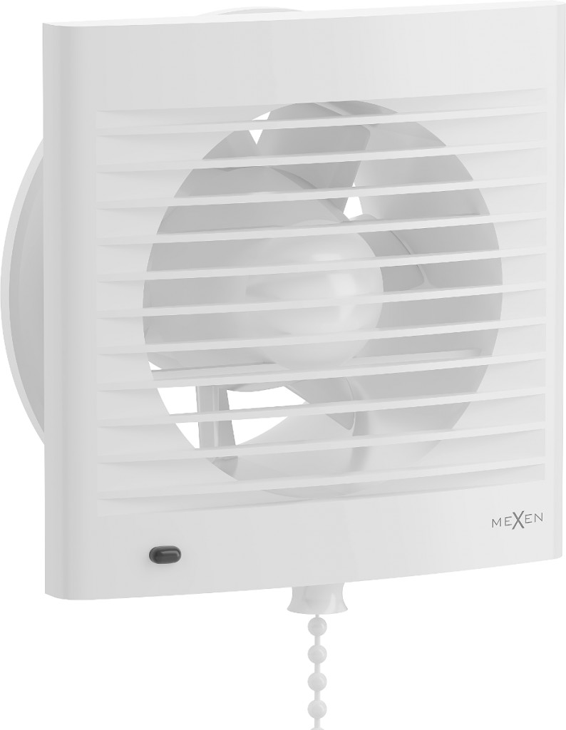 MEXEN EXS 120 koupelnový ventilátor, s vypínačem, bílá W9604-125K-00
