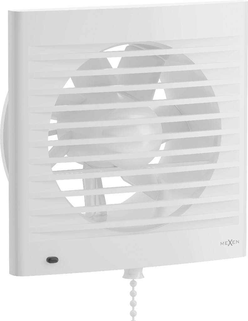 MEXEN EXS 150 koupelnový ventilátor, s vypínačem, bílá W9604-150K-00