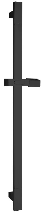 SAPHO Sprchová tyč, posuvný držák, 680, ABS/černá mat 1206-07B