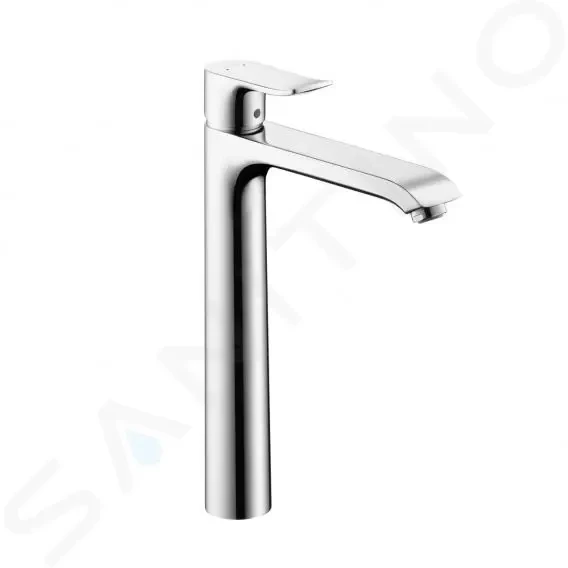 HANSGROHE Metris New Baterie pro umyvadlovou mísu, s výpustí, chrom 31082000