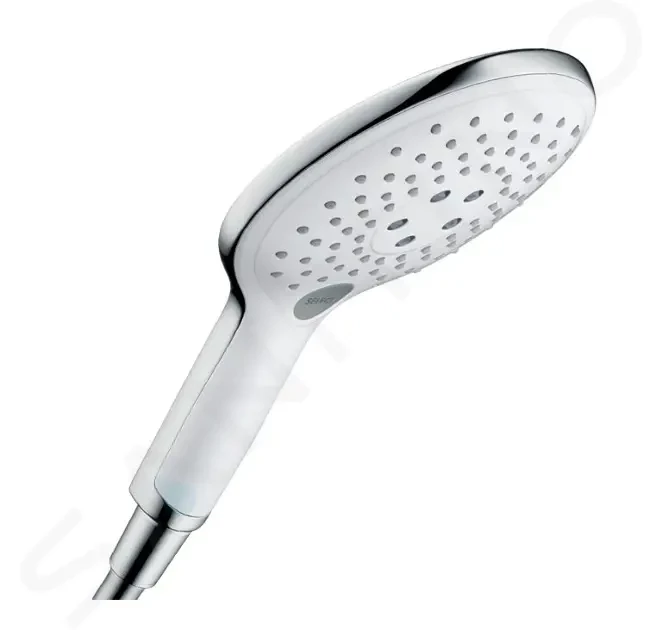 HANSGROHE Raindance Select S Sprchová hlavice 150, 3 proudy, EcoSmart 9 l/min, bílá/chrom 28588400