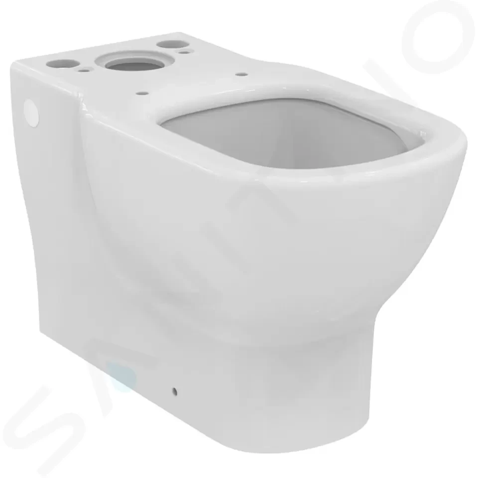 IDEAL STANDARD Tesi WC kombi mísa, spodní/zadní odpad, AquaBlade, bílá T008201