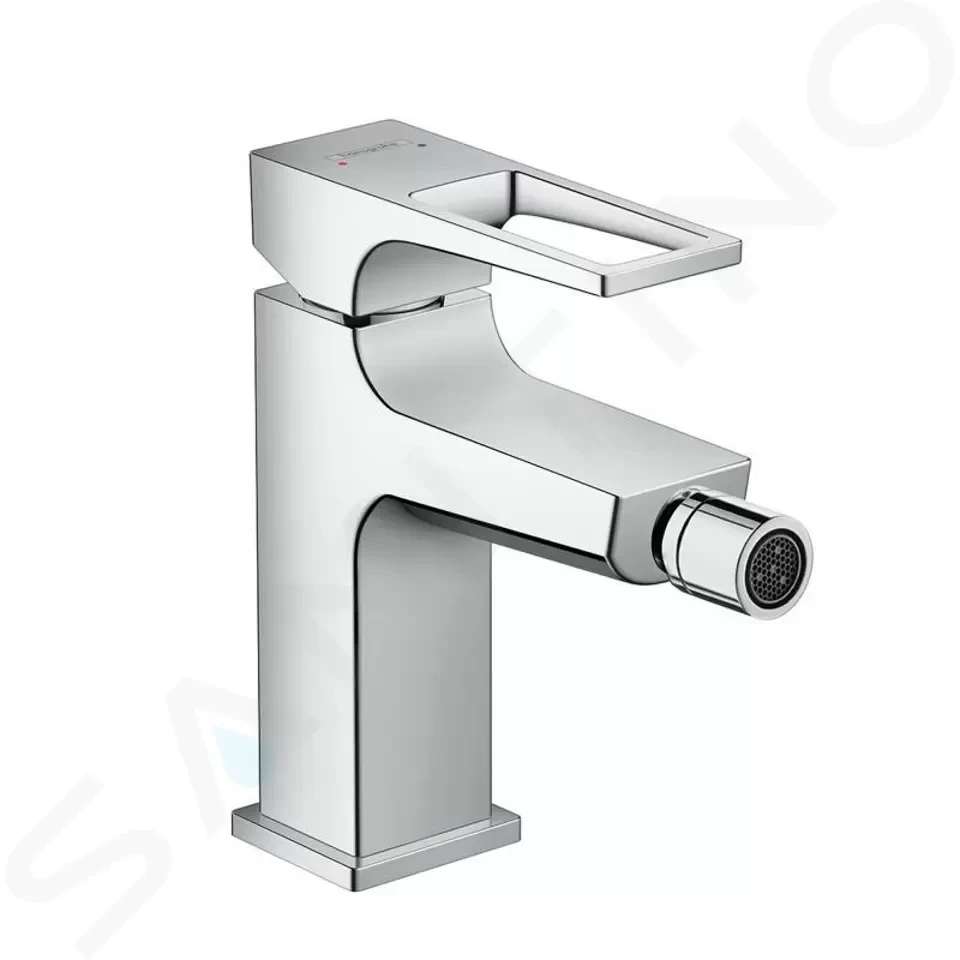 HANSGROHE Metropol Bidetová baterie s výpustí Push-Open, chrom 74520000