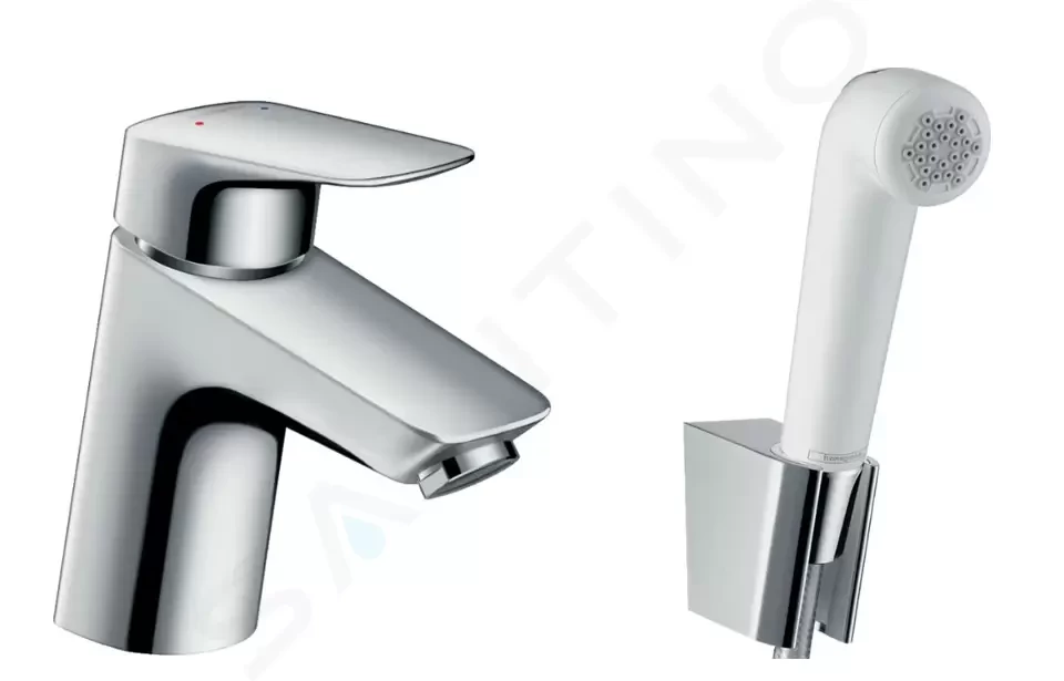 HANSGROHE Logis Umyvadlová baterie s bidetovou sprškou, chrom 71290000