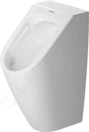 DURAVIT ME by Starck Pisoár, zadní přívod vody, Rimless, s HygieneGlaze, bílá 2809302000