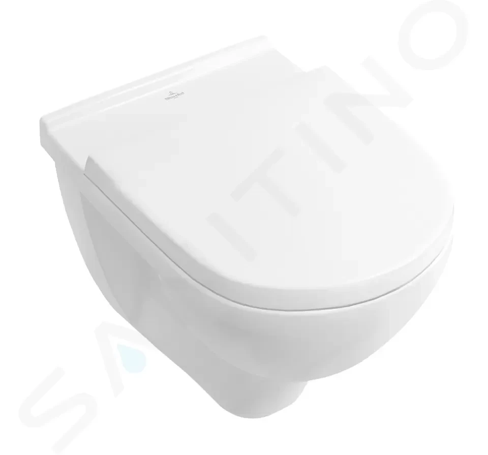 VILLEROY & BOCH O.novo Závěsné WC, AquaReduct, alpská bílá 56601001