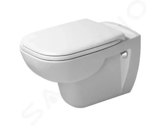 DURAVIT D-Code Závěsné WC, Rimless, bílá 25700900002