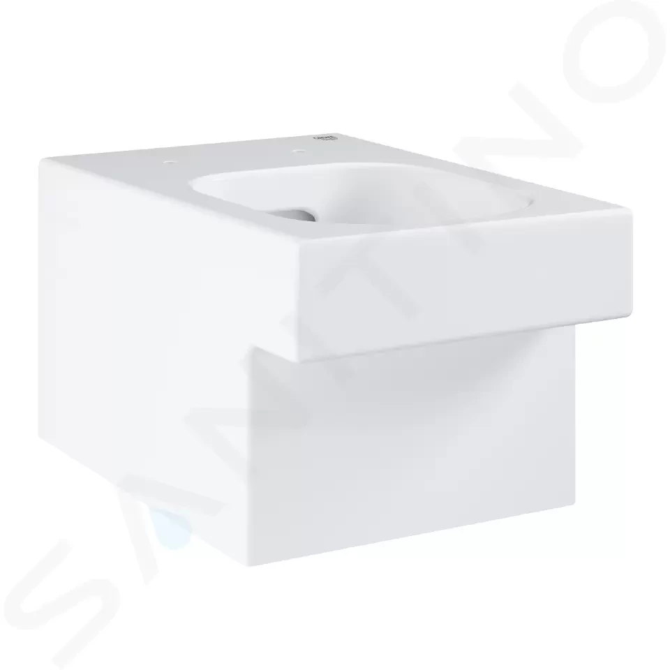 GROHE Cube Ceramic Závěsné WC, rimless, PureGuard, alpská bílá 3924500H