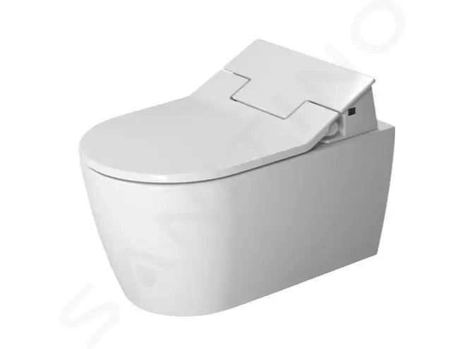 DURAVIT ME by Starck Elektronický bidet SensoWash Slim s keramikou, Rimless, SoftClose, alpská bílá 631000002004300