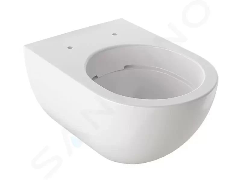 GEBERIT Acanto Závěsné WC, Rimfree, s KeraTect, bílá 500.600.01.8