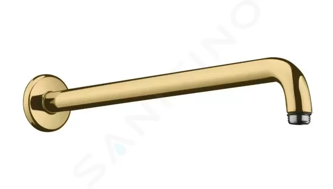 HANSGROHE Aktiva Sprchové rameno 389 mm, leštěný vzhled zlata 27413990