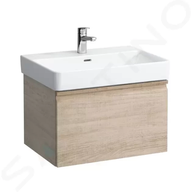 Laufen Pro S Umyvadlová skříňka, 665x450x390 mm, 1 zásuvka, světlý dub H4834510964791