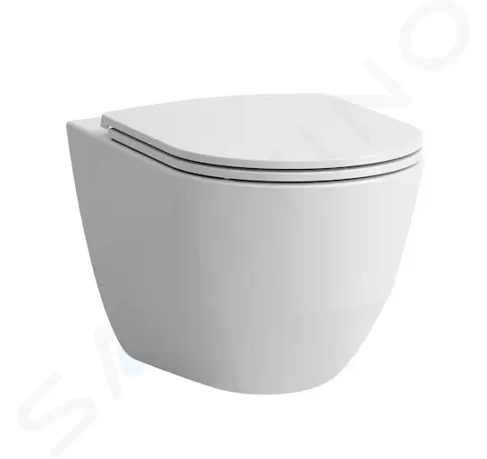 Laufen Pro Závěsné WC Comfort, Rimless, s LCC, bílá H8219624000001