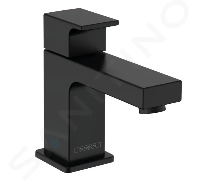 HANSGROHE Vernis Shape Umyvadlový ventil, EcoSmart, matná černá 71592670