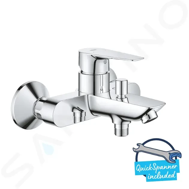 GROHE Start Edge Vanová nástěnná baterie, chrom 24198001