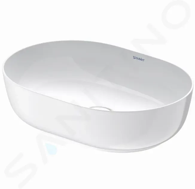 DURAVIT Luv Umyvadlo na desku, 500x350 mm, bez přepadu, bílá 0379500000