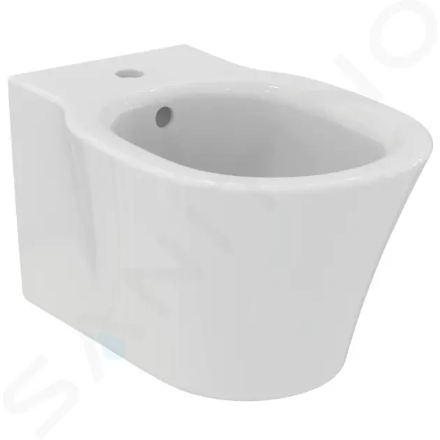 IDEAL STANDARD Connect Air Závěsný bidet, 360x540 mm, s přepadem, otvor pro baterii, bílá E233501