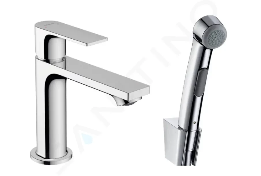 HANSGROHE Rebris E Umyvadlová baterie s bidetovou sprškou, chrom 72216000