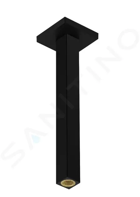 HANSGROHE Příslušenství Sprchové rameno stropní, 31 cm, matná černá 24339670