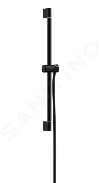 HANSGROHE Unica Sprchová tyč 96 cm, se sprchovou hadicí, matná černá 24401670