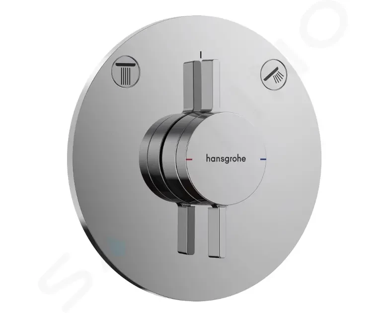 HANSGROHE DuoTurn S Baterie pod omítku, pro 2 spotřebiče, chrom 75418000