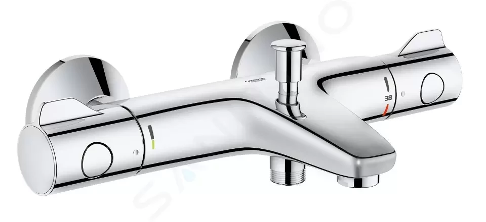 GROHE Grohtherm 800 Termostatická vanová baterie, chrom 34567000