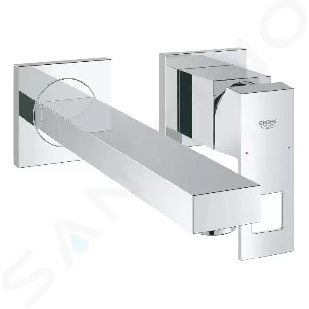 GROHE Eurocube Umyvadlová baterie pod omítku, 2-otvorová instalace, chrom 23447000