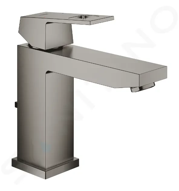 GROHE Eurocube Umyvadlová baterie s výpustí, kartáčovaný Hard Graphite 23445AL0